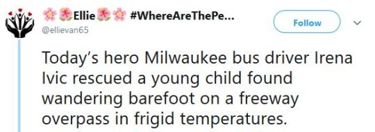 iciuniverse:  blackqueerblog:   Let’s call out the woman who gave the kid her coat too! 💖💖💖 Awesome job Milwaukee!!     The Bus Driver is a Serbian immigrant who has only been in the country 12 years. The Baby was a recent refugee from Burma
