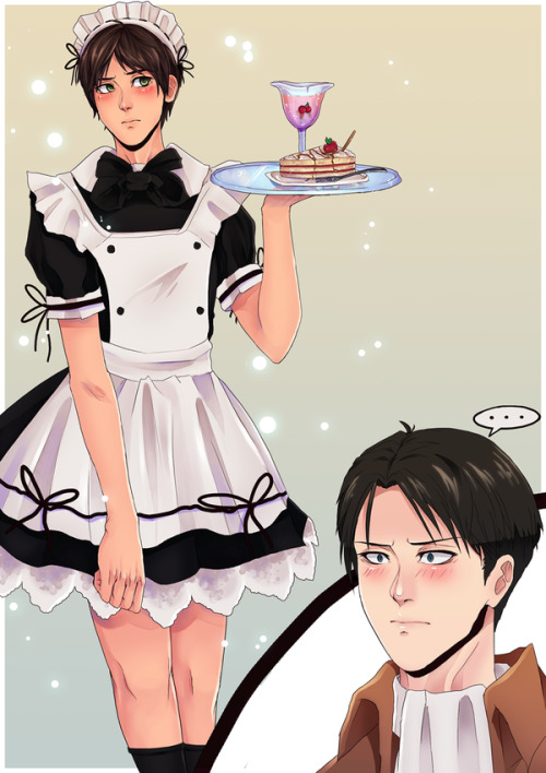 ereriftw:  Levi’s Maid by firegirl6464  ✔✔✔ I have received permission from the artist to repost. Do not repost this again without permission.  Speedpaint: ❤Artist’s tumblr: ❤ 