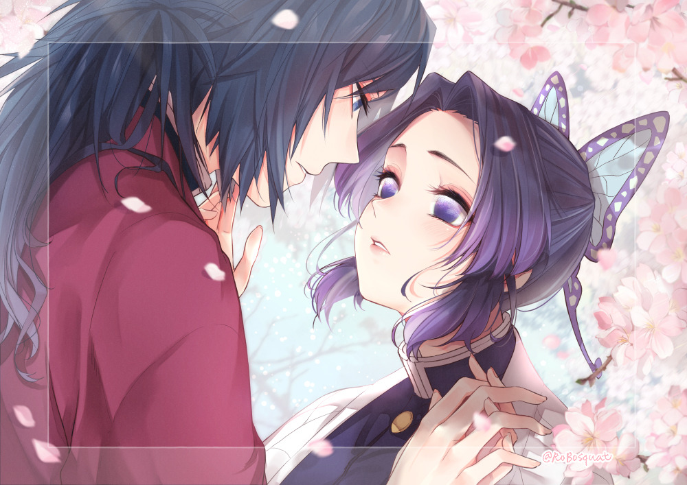 Anime Pop Heart キャロット 桜の花が咲く頃に Giyu Shinobu Demon Anime Pop Heart キャロット 桜の花が咲く頃に Giyu Shinobu Demon