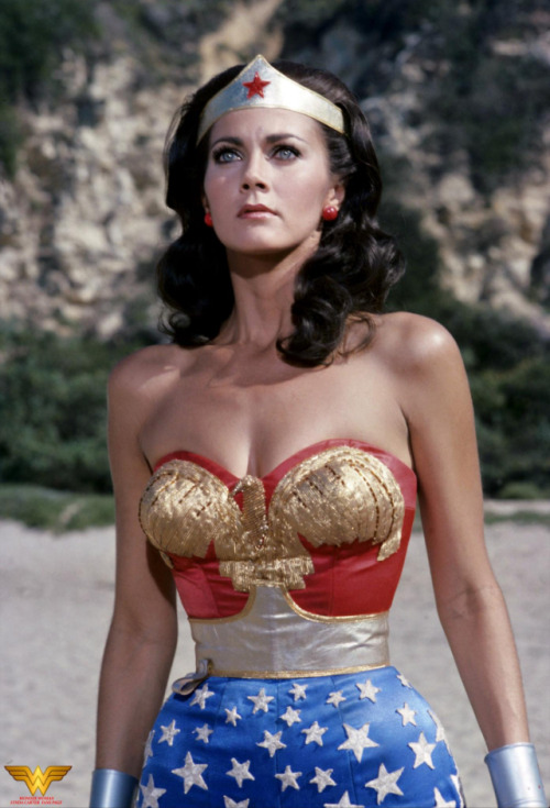 vintageeveryday: Stunning portraits of Lynda Carter as Wonder Woman in the 1970s. See more photos he