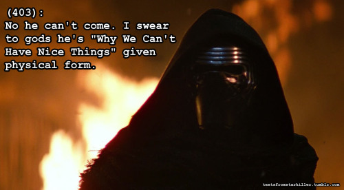 textsfromstarkiller: (403): No he can’t come. I swear to gods he’s “Why We Ca