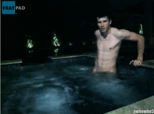 awhowho5: Bathing Beauty! - Sexy Spencer splashes around in the pool! fratmen 