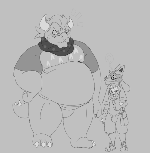 Bowser x Lucario //>w<//