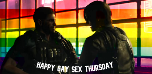 Happy Gay Sex Thursday To My Fellow Chreon Enjoyers, Today I Want To Celebrate Leon Laying His Hand Against