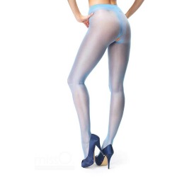 Essexeelegs:  Miss O Light Blue Open Crotch Pantyhose On Trend Pastel Blue Tights