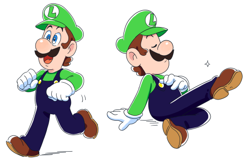 drawloverlala: Luigi time!