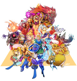 monado-barrette:  just-hyrule-things:  HYRULE WARRIORS  Pixiv ID: 47077408Member: OKADA