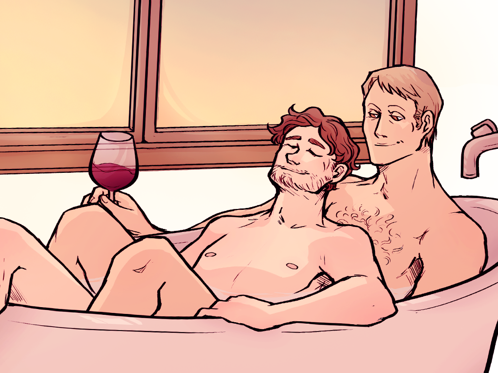 chetom:  Can’t help it, stop fighting.   // for @hannibalcreative​‘s event