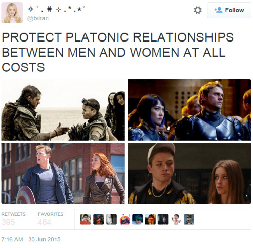 archaicbro:   PROTECT PLATONIC RELATIONSHIPS BETWEEN MEN AND WOMEN AT ALL COSTS  - @bilrac