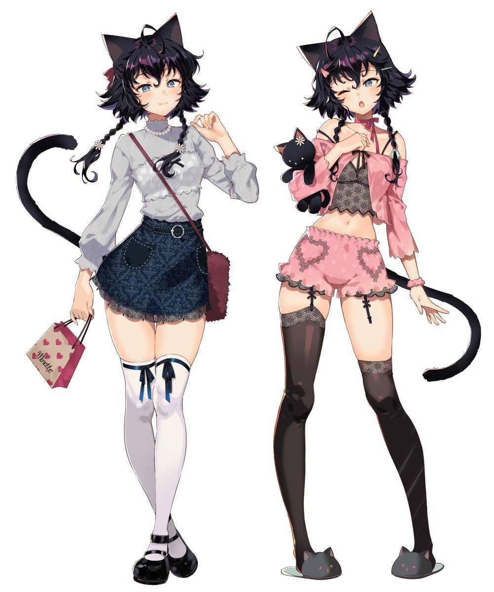 futureisfailed:(あるてらさんのツイート: “アクリルフィギュア用に描いたミネットちゃん〜〜😻…