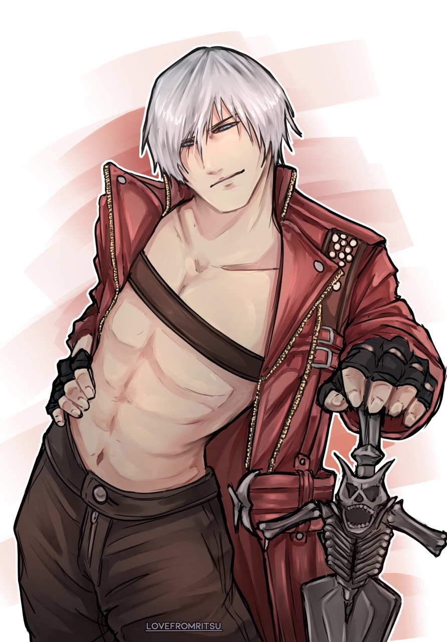 please enjoy some thot dante from dmc3 bc there