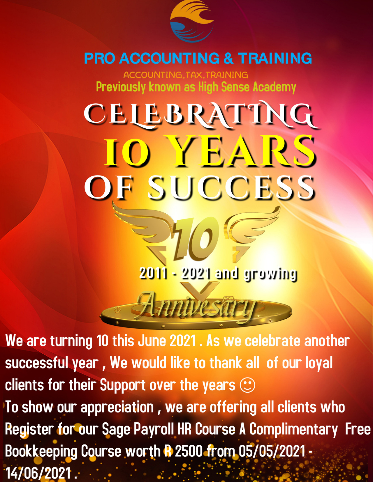 Sage pastel accounting training courses offered on tumblr
