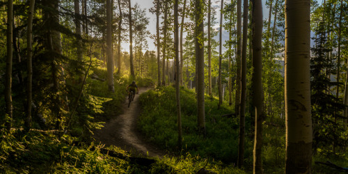 Afternoon rides on Vail Mountain