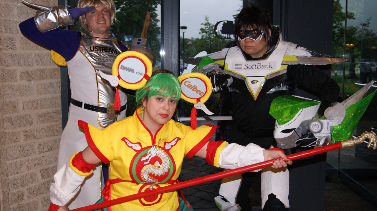 barnabunbun:  Some Tiger and Bunny Shenanigans from Friday of AnimeNext. More to