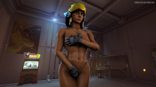 Porn photo Pharah is a little shy