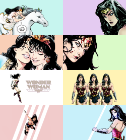 freeandshonenspirit:  kylorens:  a week of comics, day one: favourite female hero - WONDER WOMAN “Of all people you know who I am. Who the world needs me to be, I’m Wonder Woman.”   