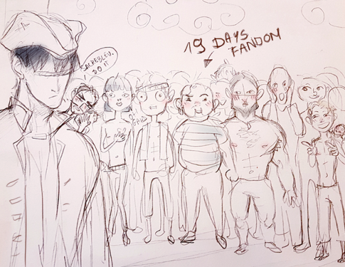 guanshanbabyfox:  ringo-smile:  Guanshan’s learning, part 2 (he’s a quick learner)Ｏ(≧∇≦)ＯI’ve just made lots of sketches during classes… XD   OMFG ! 
