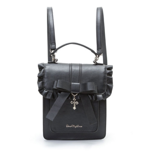 DearMyLove | Cross Charm Frill 3-Way Bag