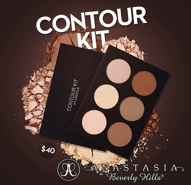 Look at the new Anastasia Beverly Hills Contour Kit :O
Such a good price at $40! I think I need this…
Great for makeup artists so you can have different contour shades for people of all different skin tones!
Edit: This will be sold only on...