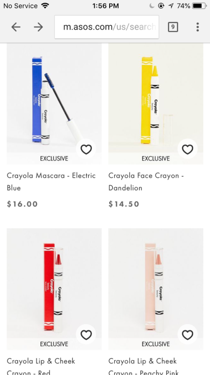 perks-of-being-chelle:  sociallyawkward18:  westafricanbaby:  chinkylee:  11thsense:  11thsense:  Crayola beauty is here….it’s over for u other makeup brands lmao   Actually this shit is really cute and the artist in me wants all of these   I just