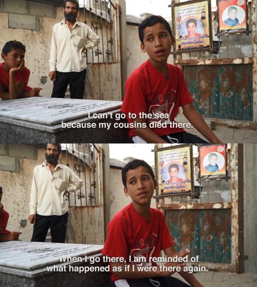 pxlestine:  VIDEO: Living Under Israel’s Missiles Four boys of the Bakr family were killed by a miss