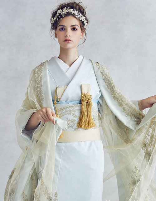 ruched: Kiyoko HataBridal Kimonos