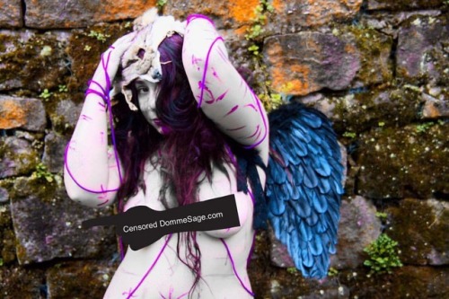 Angels should understand demons because they are one in the same.  . . Photography by Sinister Art P