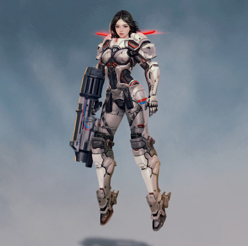 Lawbreakers-Tokki_Battle Medic  Chang youl Park www.artstation.com/artwork/xG5Q1