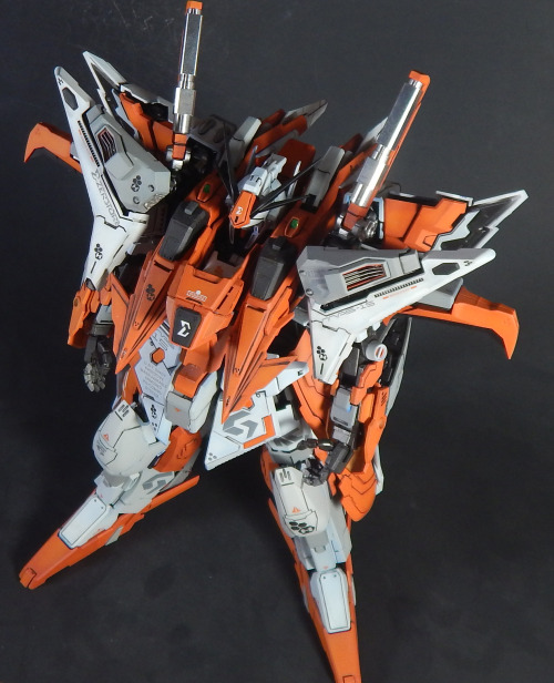 justiniusbuilds:  1/100 Mechanicore Zerstore (Xi) Gundam (helios Custom) by JustiniusBuilds