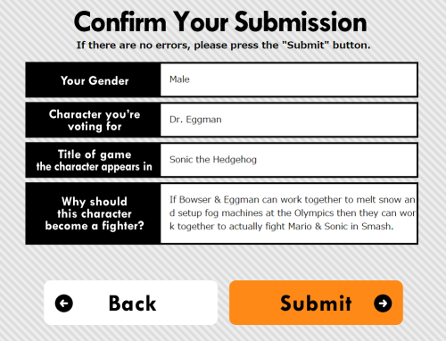 smash bros fighter ballot