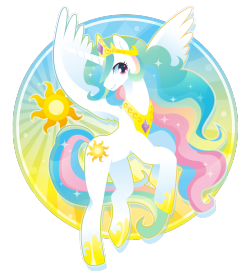 sprinkleponysweets:  Princess Celestia by inano2009  &lt;3