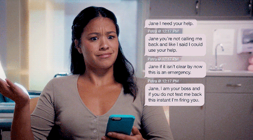 thatjaneramos:Who keeps texting you?