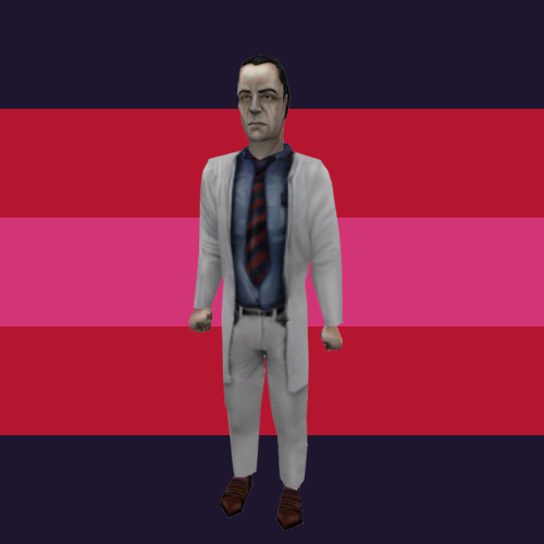 Dr. Tommy Coolatta from Half-Life VR but the AI is Self-Aware is trans and a bio-hazard!