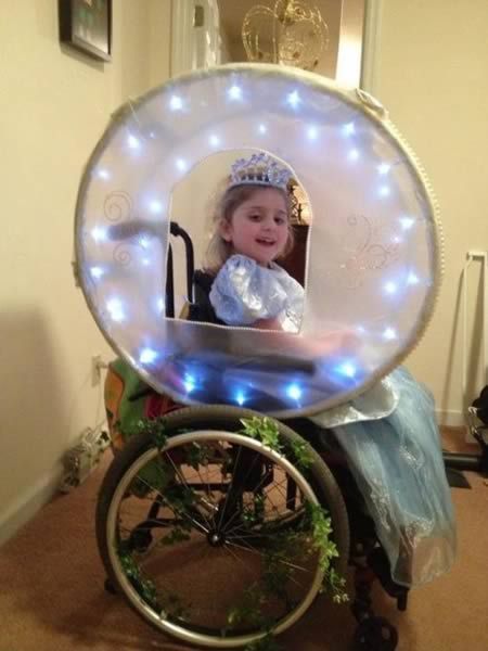 chelsea-cakes:  I was looking at ideas for costumes that would go around my wheelchair and I found all these! How cute are these kids! 