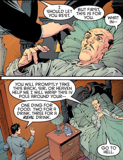 rockofeternity:
“ Bruce & Alfred by Scott Snyder & Greg Capullo
”