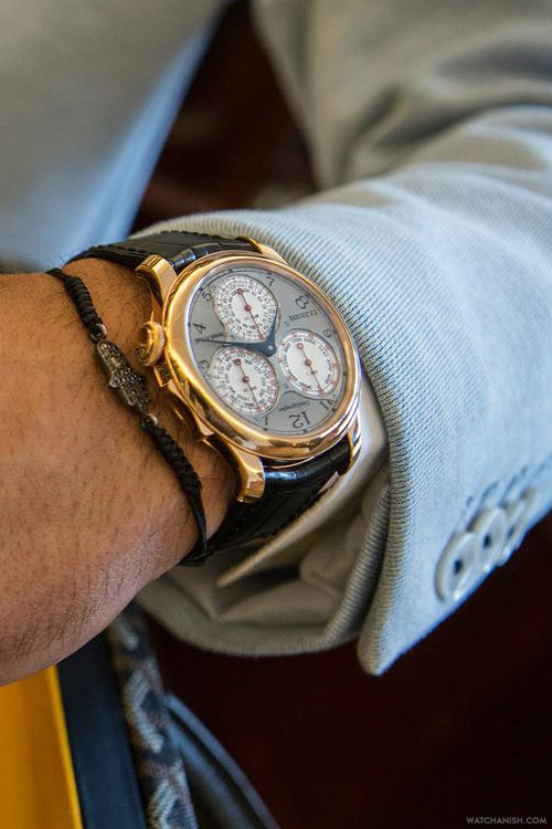 watchanish:  FP Journe Centigraph in rosé gold has to be my favourite watch from