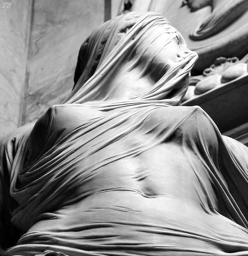 jorgerocha78:  “Modesty” Carved in marble by Antonio Corradini, 1752 