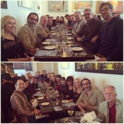 DAY ONE HUNDRED AND EIGHTY. A holiday luncheon to celebrate all we&rsquo;ve accomplished in #The100&rsquo;s third season!