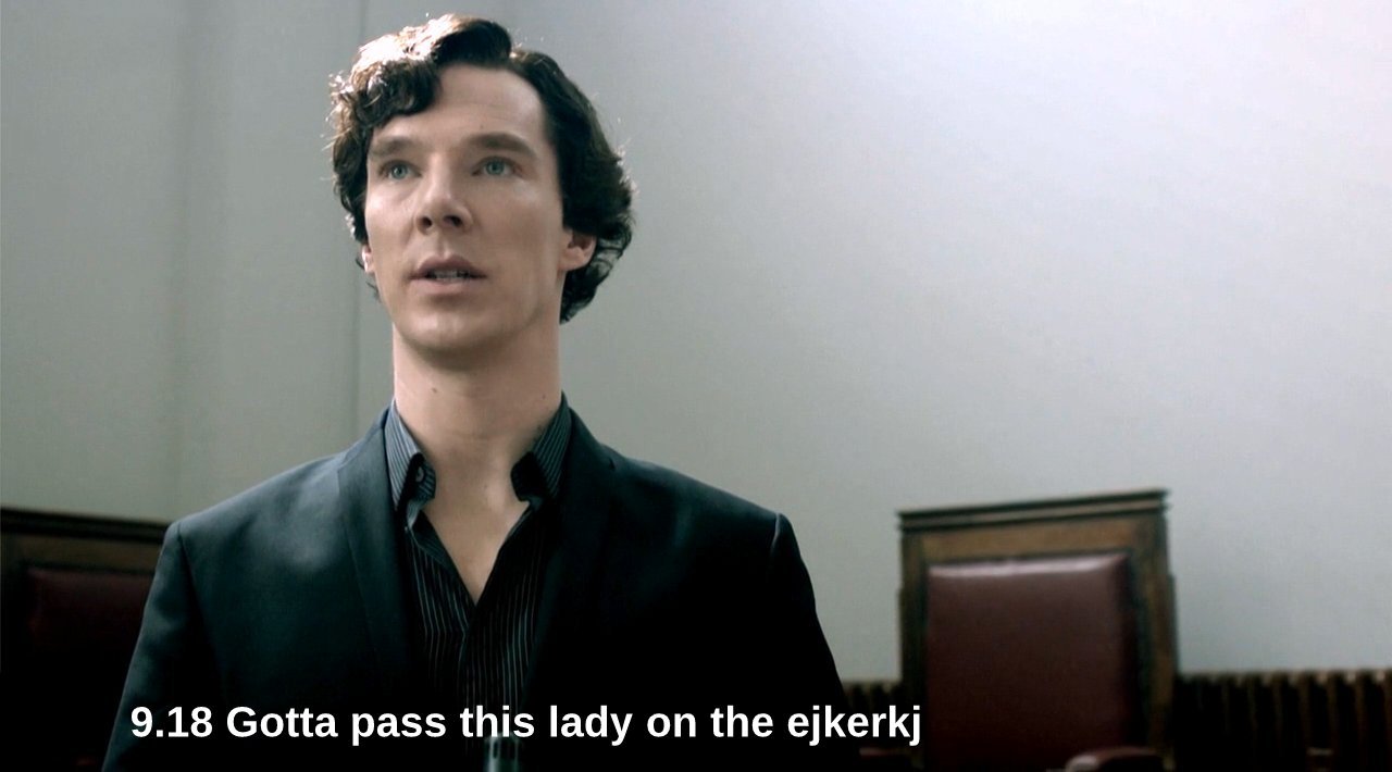 nerdmoriarty:  Sherlock + Parks and Rec quotes [20/?]