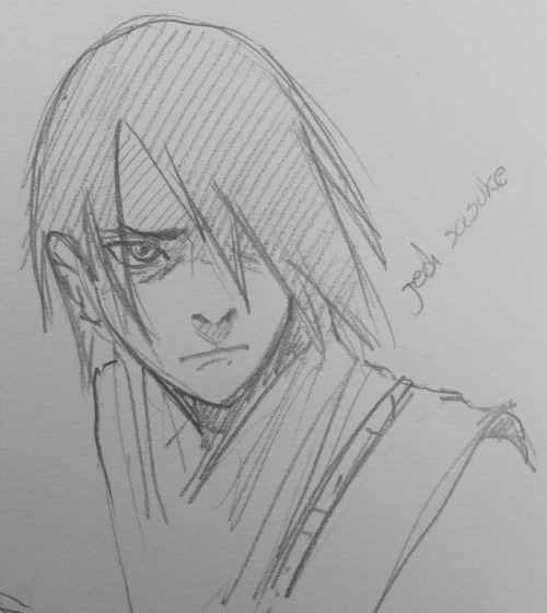 nataly-leyton:  Sasusaku sketches Star Wars universe. Because a new hope is coming and I’m a big fan of Star Wars since I was 9 years old when I discover the movies by myself. Nobody showed them to me. So when I saw them I was thrilled !!!! And ss because