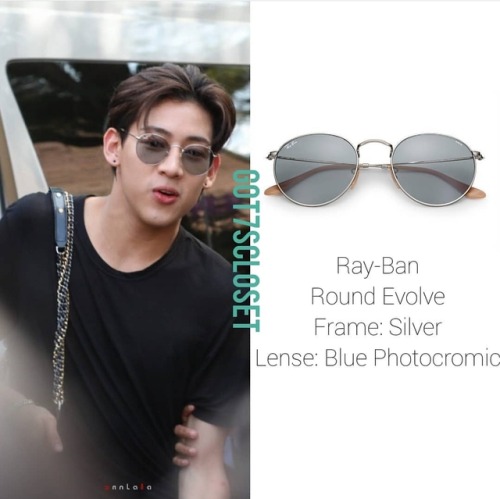 GOT7's Closet — [180102] Bambam also wearing Ray - Ban Round...