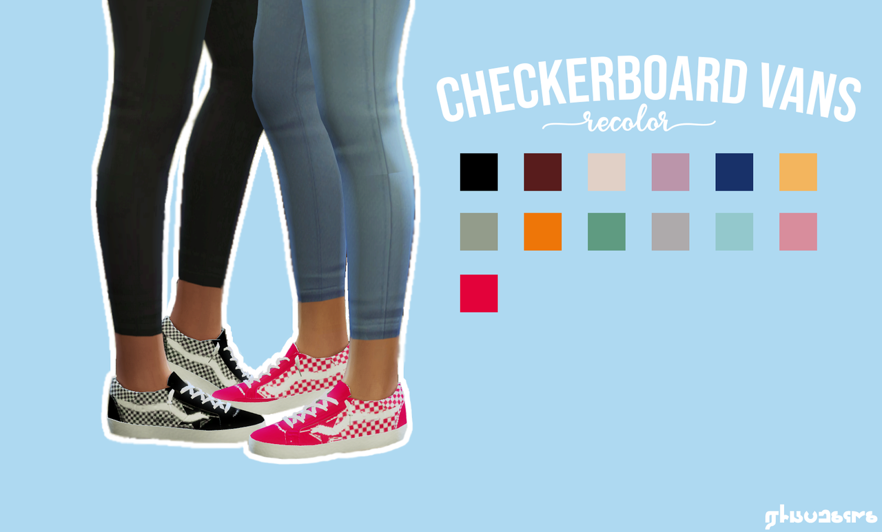 vans custom content sims 4