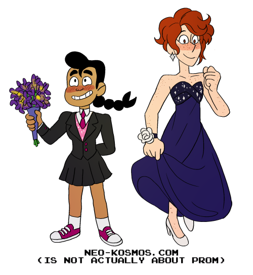 neo-kosmos:A little prom AU.. from us to you… 