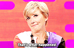 damethompson:  She was used to take off her clothes and put on a robe to be more