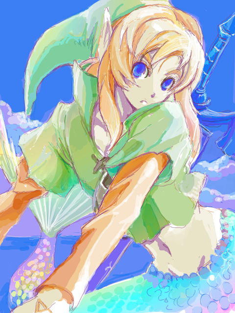 bigsamthompson:Ridiculously cute Legend of Zelda artwork by きりたんぽ! Gotta love all the Links with ite