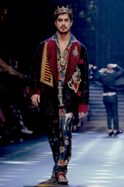 avjogia:Avan Jogia - Dolce&Gabanna Fall/Winter