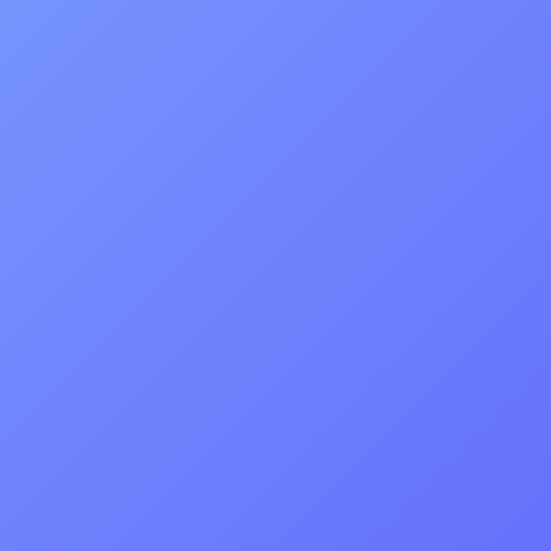 gradienty: Seattle Cornflower Blue (#7693fd to #6670f9)