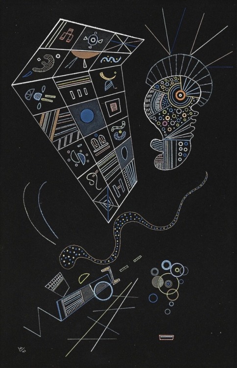 bauhaus-movement:Master of abstract Art. Wassily Kandinsky, 1941, Untitled.