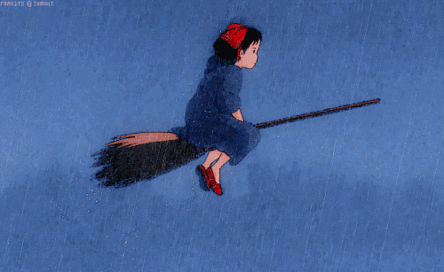 frailuta:  “I think something’s wrong with me. I make friends, then suddenly I can’t bear to be with any of them. Seems like that other me, the cheerful and honest one, went away somewhere.” — Kiki’s Delivery Service 魔女の宅急便 