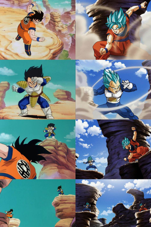 DBZ ep.30 (1989)  ×  DBS ep.131 (2018)